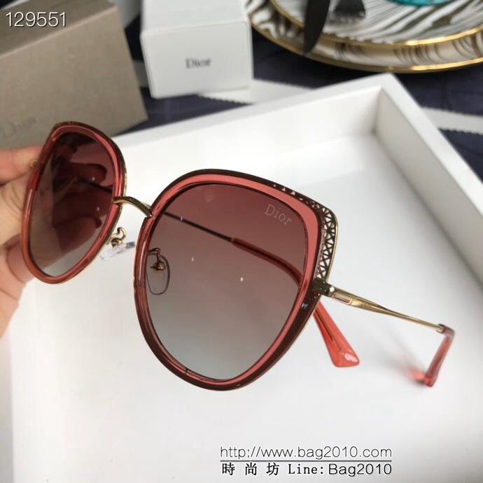 DIOR-迪奧 寶麗來樹脂偏光鏡 新款小香太陽鏡 減輕強光負擔 遮擋有害光線防輻射 出行旅遊必備品  lly1457